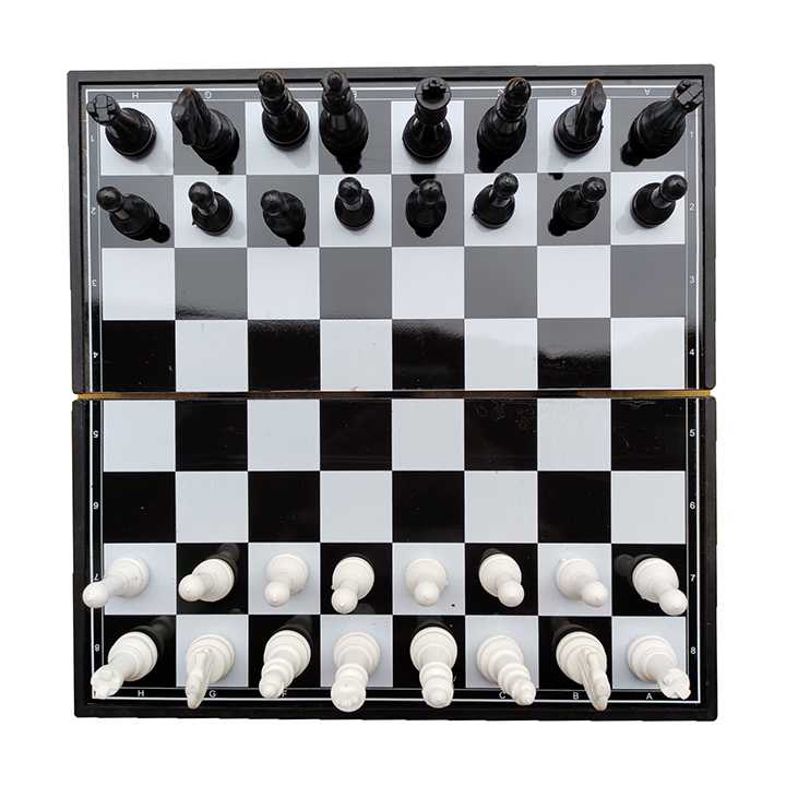Cờ Vua Nam Châm Bàn Đen - Khổ To 3516