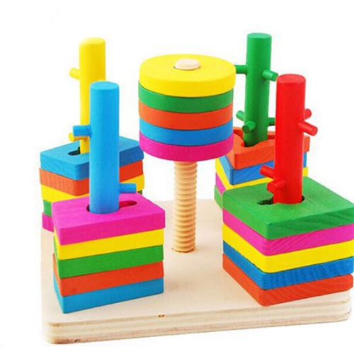 Luồn Hình 5 Trụ Hình Học - XH51