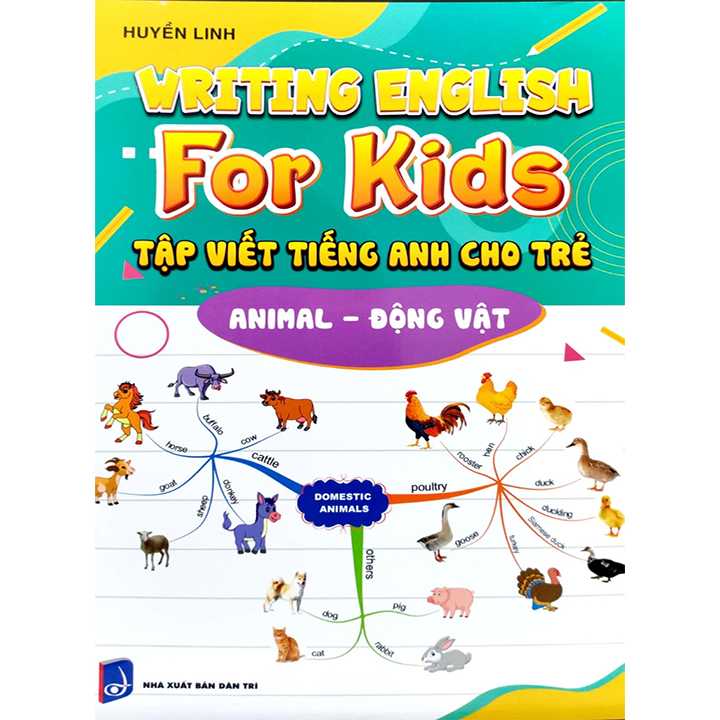 Writing English - For Kids - Tập Viết Tiếng Anh Cho Trẻ - Động Vật