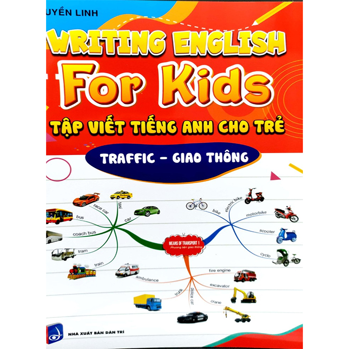 Writing English - For Kids - Tập Viết Tiếng Anh Cho Trẻ - Giao Thông - Ảnh 1