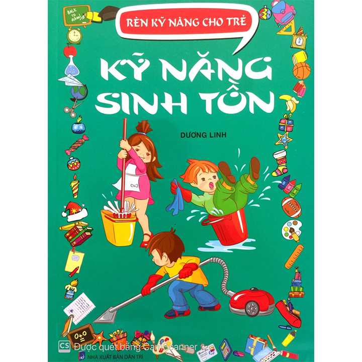 Sách - Rèn Kỹ Năng Cho Trẻ - Kỹ Năng Sinh Tồn