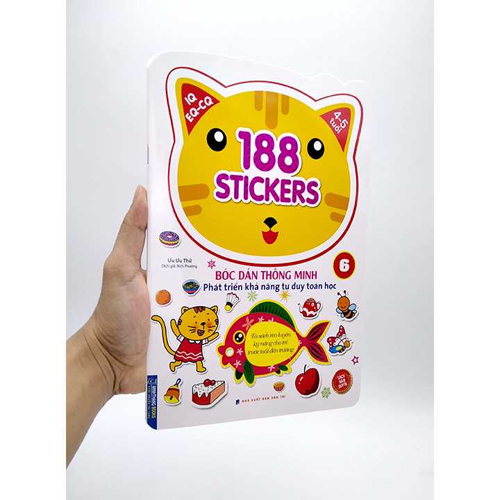 188 Stickers - Bóc Dán Thông Minh Phát Triển Khả Năng Tư Duy Toán Học - 4 - 5 Tuổi - Tập 6 - Ảnh 5