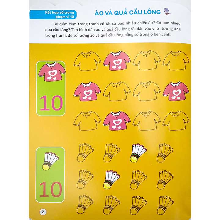 188 Stickers - Bóc Dán Thông Minh Phát Triển Khả Năng Tư Duy Toán Học - 4 - 5 Tuổi - Tập 6 - Ảnh 3