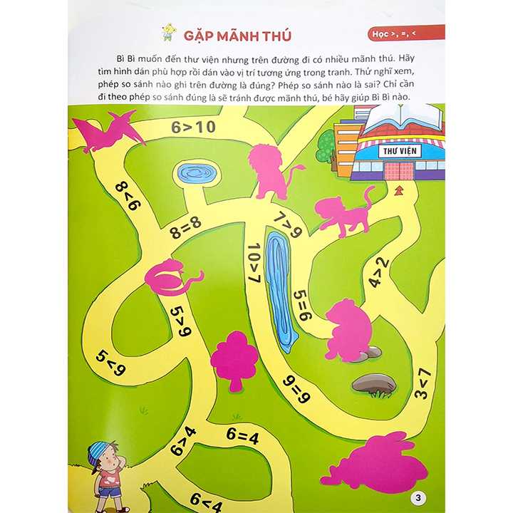 188 Stickers - Bóc Dán Thông Minh Phát Triển Khả Năng Tư Duy Toán Học - 4 - 5 Tuổi - Tập 6 - Ảnh 4