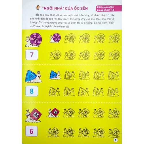 188 Stickers - Bóc Dán Thông Minh Phát Triển Khả Năng Tư Duy Toán Học - 4 - 5 Tuổi - Tập 3 - Ảnh 4