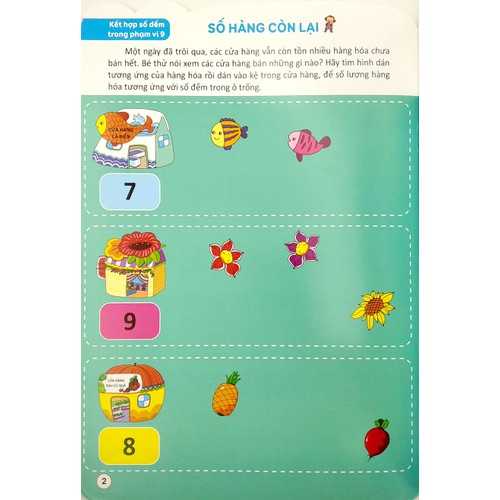 188 Stickers - Bóc Dán Thông Minh Phát Triển Khả Năng Tư Duy Toán Học - 4 - 5 Tuổi - Tập 3 - Ảnh 3