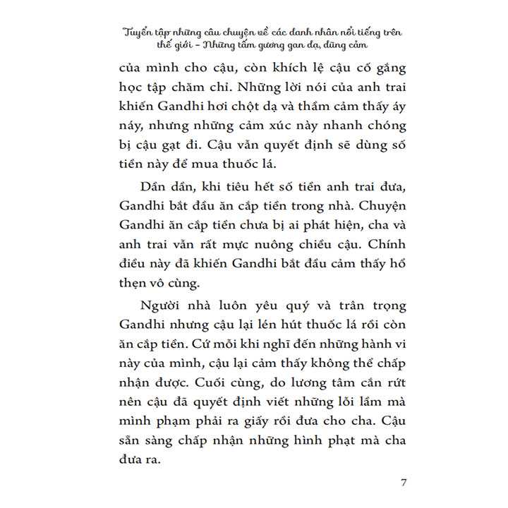 Tuyển Tập Những Câu Chuyện Về Các Danh Nhân Nổi Tiếng Trên Thế Giới - Những Tấm Gương Gan Dạ - Dũng Cảm - Ảnh 5
