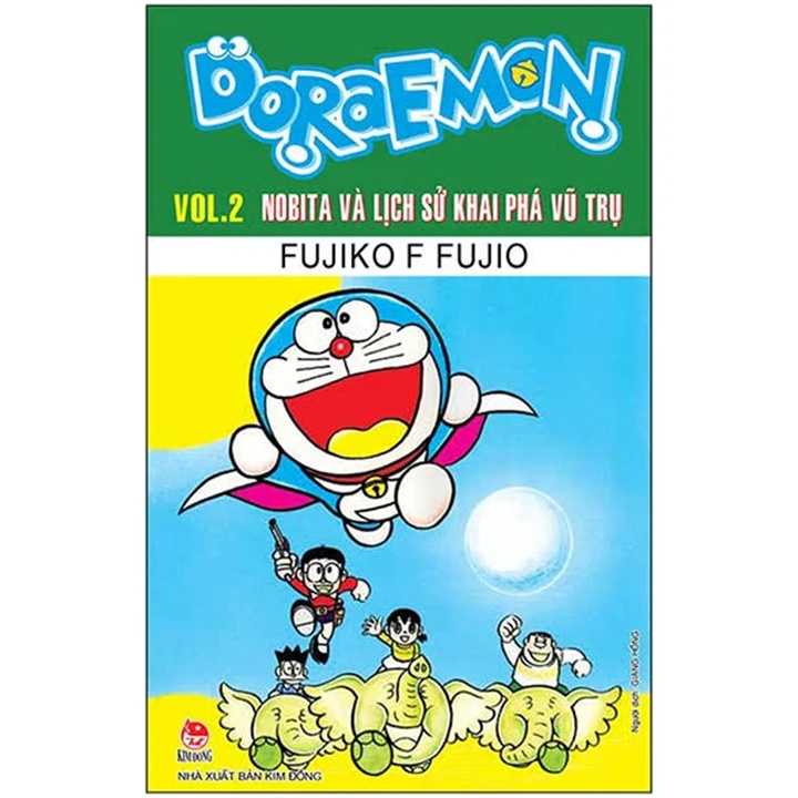 Doraemon Truyện Dài - Tập 2 - Nobita Và Lịch Sử Khai Phá Vũ Trụ