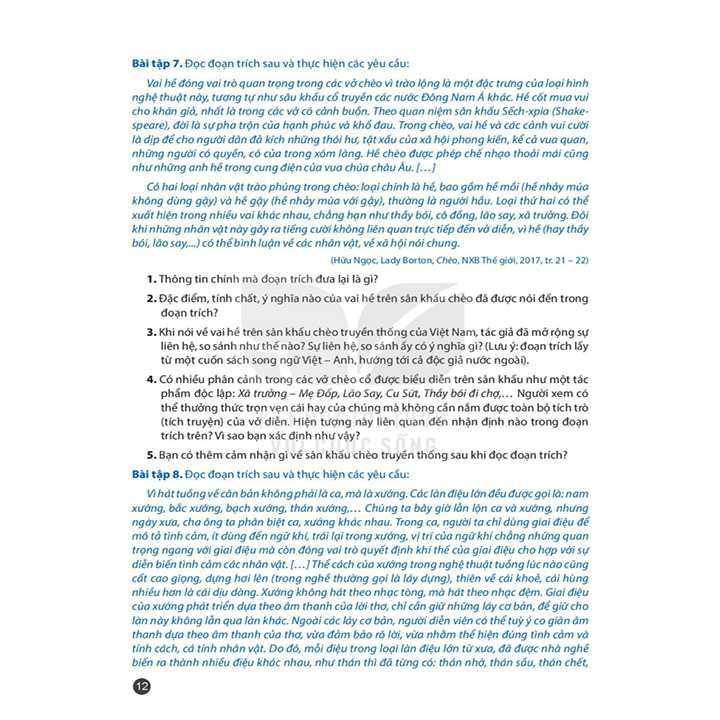 Bài Tập Ngữ Văn 10 Tập 1 - Bộ Kết Nối - Ảnh 4