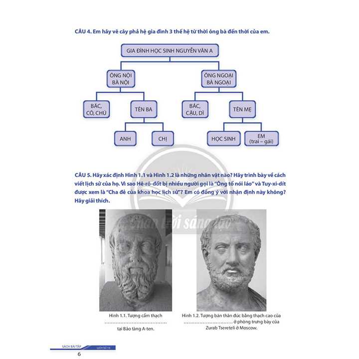 Bài Tập Lịch Sử 10 - Bộ Chân Trời - Ảnh 2