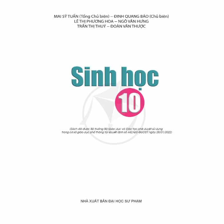 Sinh Học 10 - Bộ Cánh Diều - Ảnh 2