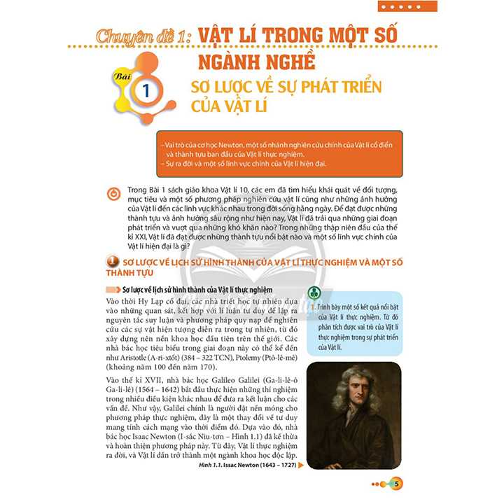 Chuyên Đề Học Tập Vật Lí 10 - Bộ Chân Trời - Ảnh 3