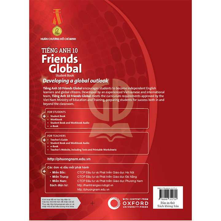 Tiếng Anh Friends Global - Student Book 10 - Bộ Chân Trời - Ảnh 5