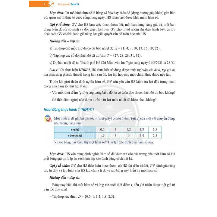 Toán 10- SÁCH GIÁO VIÊN - Bộ Chân Trời - Ảnh 3