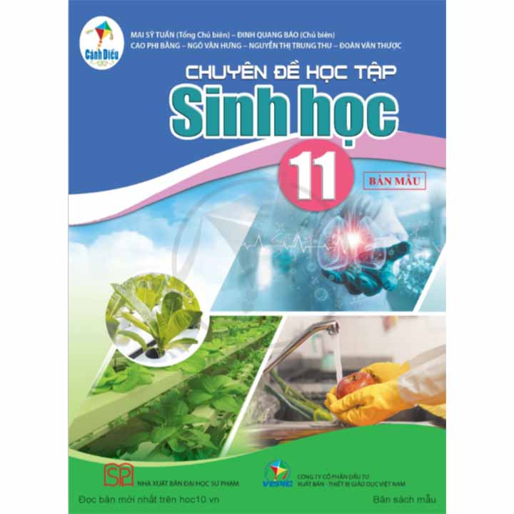 Chuyên Đề Học Tập Sinh Học 11 - Bộ Cánh Diều