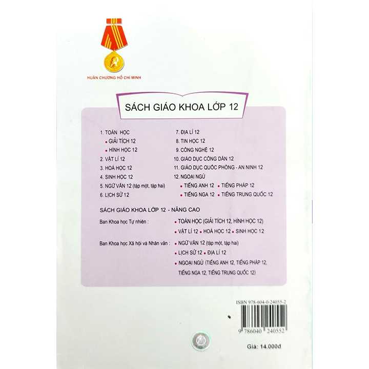 Giải Tích 12 - Nâng Cao - Ảnh 2
