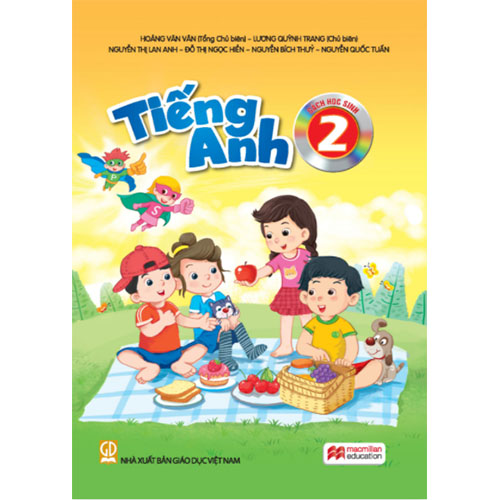 Tiếng Anh 2 - Sách Học Sinh - Bộ Kết Nối - Kèm đĩa