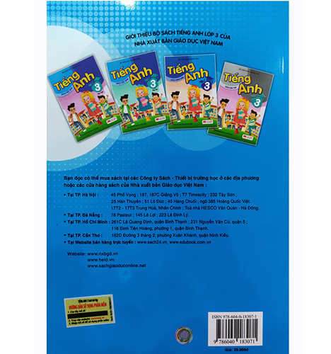 Tiếng Anh 3 - Sách Bài Tập - Ảnh 4