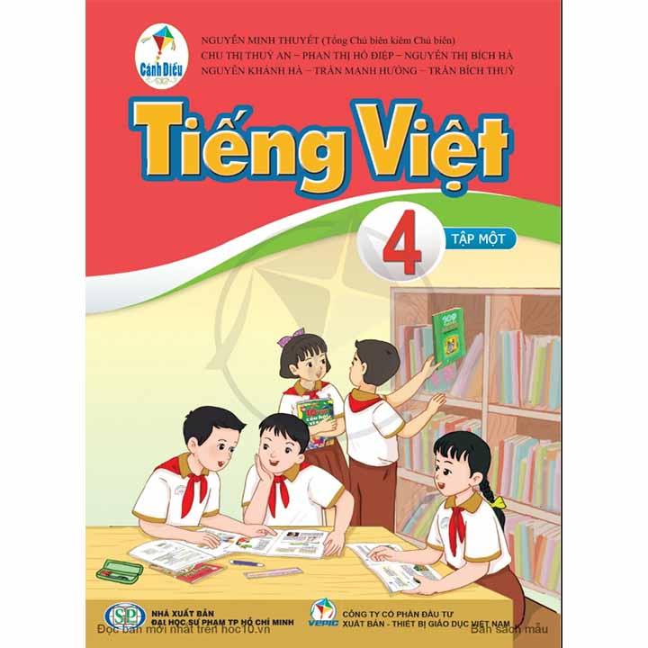 Tiếng Việt 4 - Tập 1 - Bộ Cánh Diều