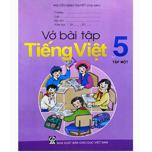Vở Bài Tập Tiếng Việt Lớp 5 - Tập 1