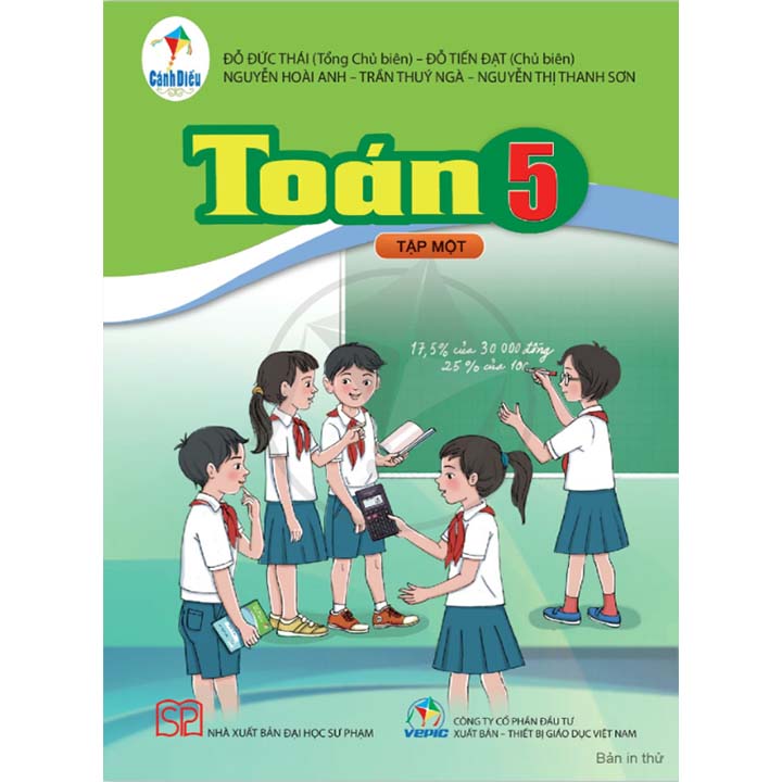 Toán 5 - Tập 1 - Bộ Cánh Diều