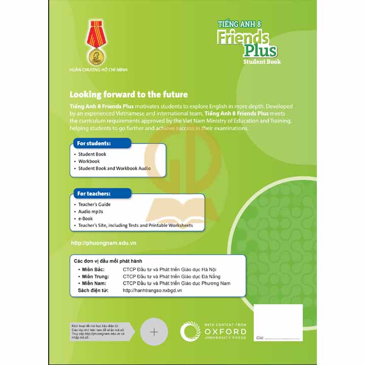 Tiếng Anh 8 Friends Plus – Student Book – Bộ Chân Trời Sáng Tạo - Ảnh 2