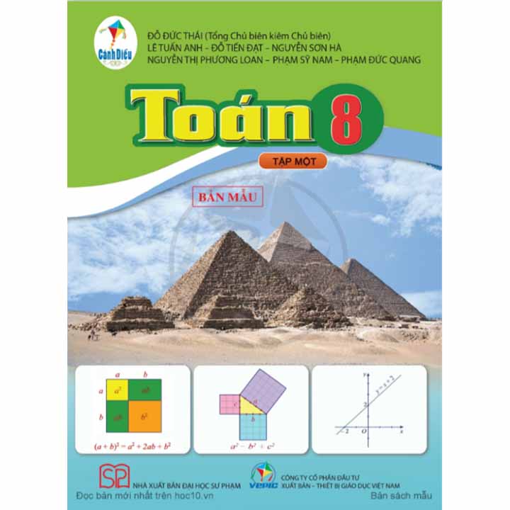 Toán 8 - Tập 1 - Bộ Cánh Diều
