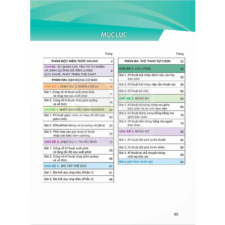 Giáo Dục Thể Chất 9 - Bộ Kết nối - Ảnh 3