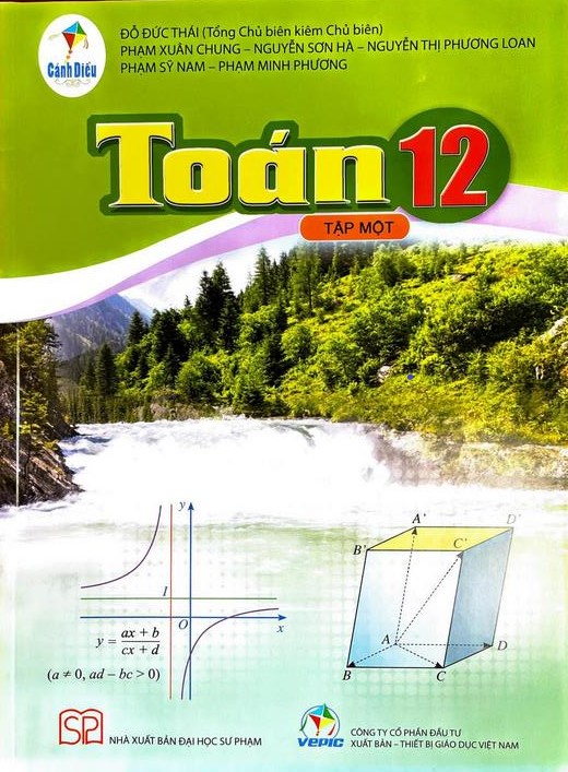 Toán 12 tập 1 - Cánh Diều