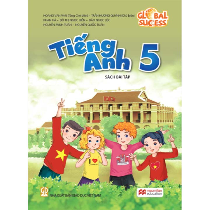 Học cùng vở bài tập tiếng Anh lớp 5, củng cố kiến thức vững chắc cho bé.