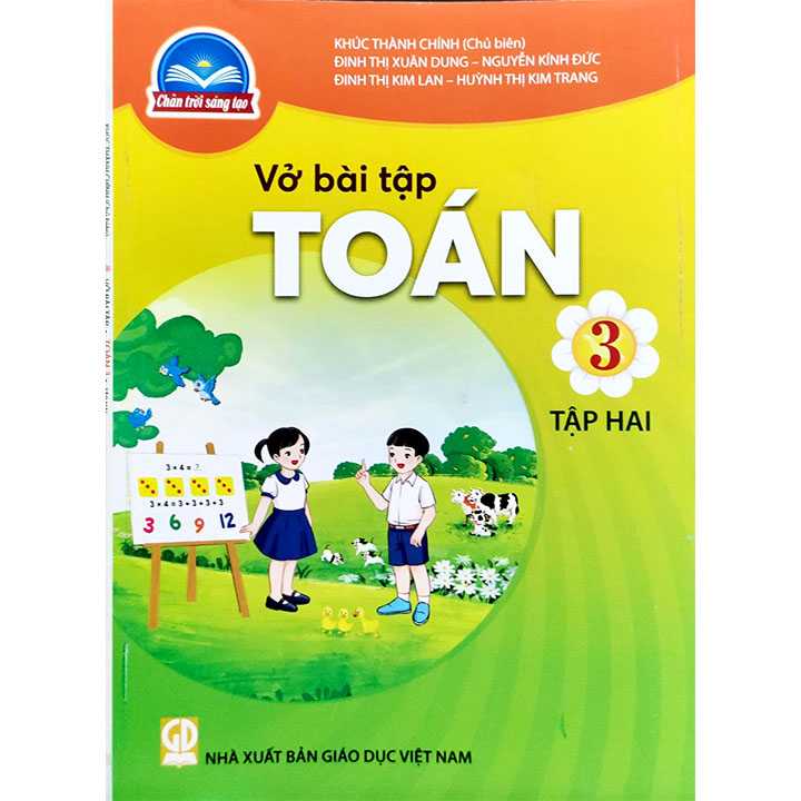 Vở Bài Tập Toán 3 Tập 2 - Bộ Chân Trời