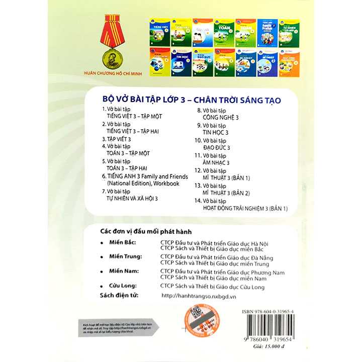 Vở Bài Tập Toán 3 Tập 2 - Bộ Chân Trời - Ảnh 2