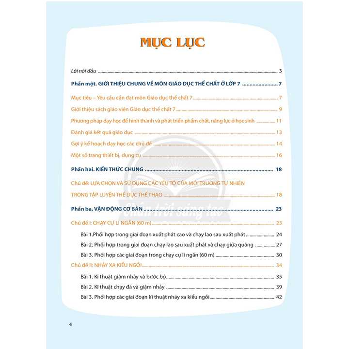 Giáo Dục Thể Chất 7 - SÁCH GIÁO VIÊN - Chân Chời Sáng Tạo - Ảnh 2