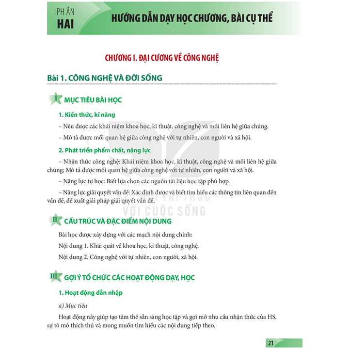 Công Nghệ Thiết Kế Và Công Nghệ 10 SÁCH GIÁO VIÊN - Bộ Kết Nối - Ảnh 2