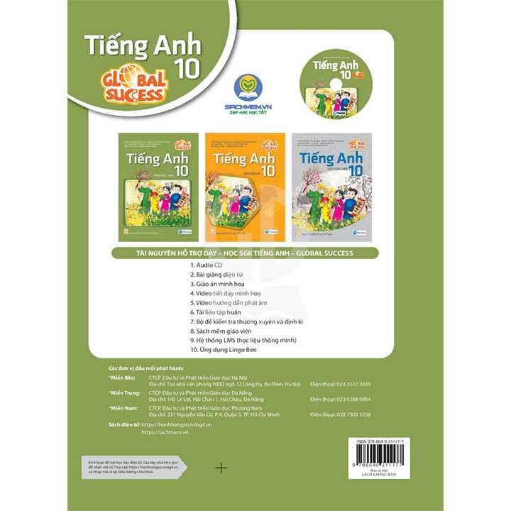 Tiếng Anh 10 - Sách Học Sinh - Bộ Kết Nối - Ảnh 5