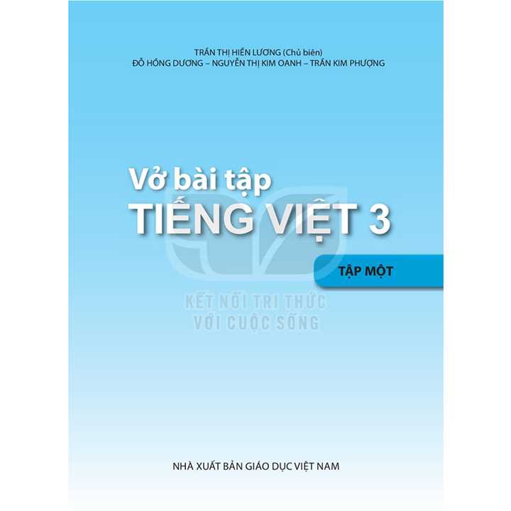 Vở Bài Tập Tiếng Việt 3 - Tập 1 - Bộ Kết Nối