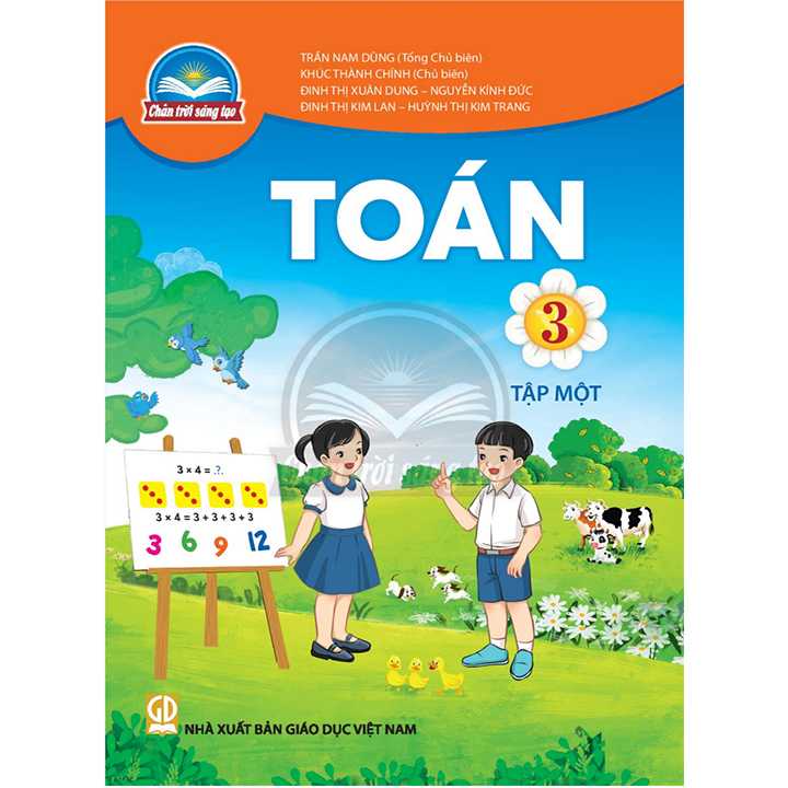 Toán 3 Tập 1 - Bộ Chân Trời