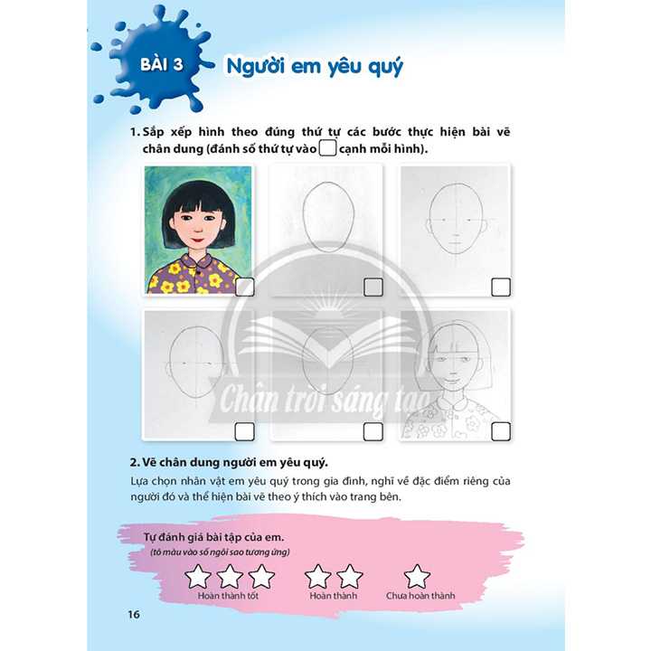 Vở Bài Tập Mĩ Thuật 3 - Bản 1 - Bộ Chân Trời