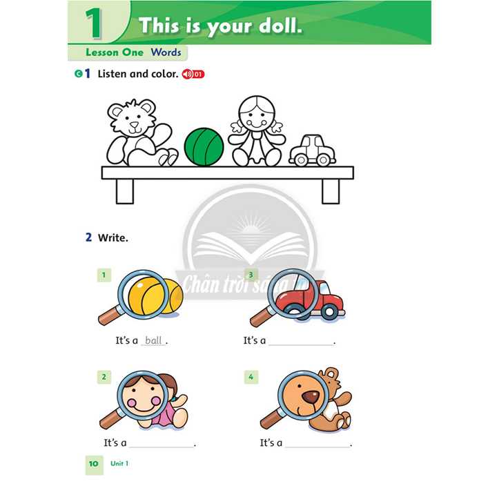 Bài Tập Tiếng Anh 3 - Bộ Chân Trời - Ảnh 3