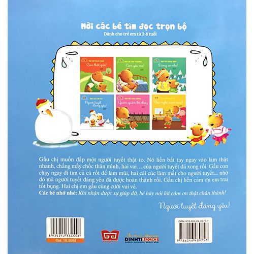 Bé Học Nói Lời Hay - Nói Lời Cảm Ơn - Người Tuyết Đáng Yêu! - Ảnh 6