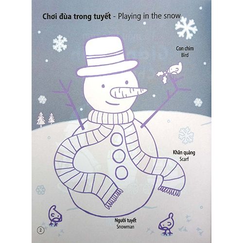 Tô Màu Bóc Dán - Giáng Sinh - Christmas - Ảnh 5
