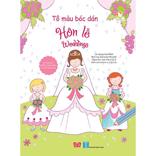 Tô Màu Bóc Dán - Hôn Lễ - Weddings