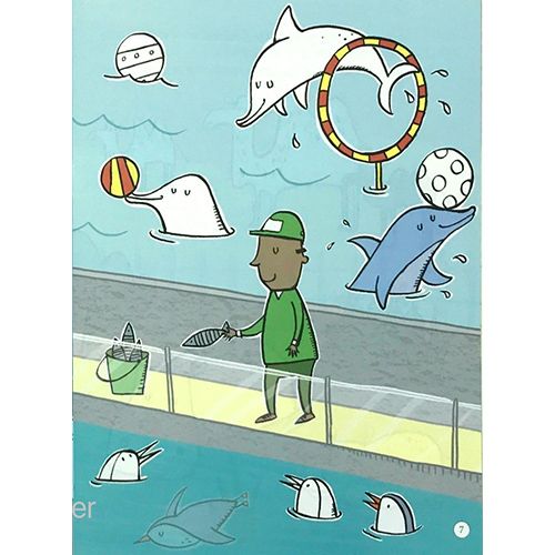 Tô Màu Bóc Dán - Vườn Bách Thú - Zoo - Ảnh 4