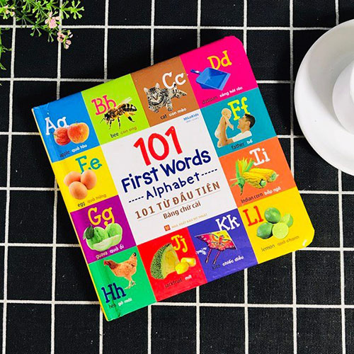 101 First Words - Alphabet / 101 Từ Đầu Tiên - Bảng Chữ Cái - Ảnh 3