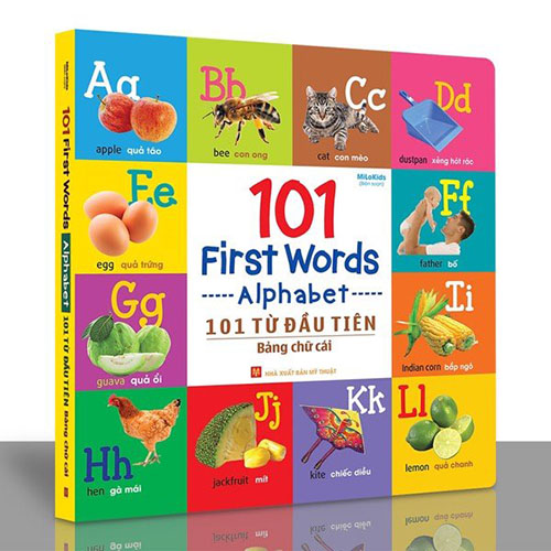 101 First Words - Alphabet / 101 Từ Đầu Tiên - Bảng Chữ Cái - Ảnh 2