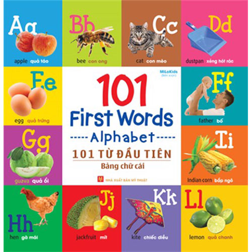 101 First Words - Alphabet / 101 Từ Đầu Tiên - Bảng Chữ Cái