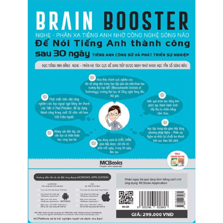 Brain Booster Nghe - Phản Xạ Tiếng Anh Nhờ Công Nghệ Sóng Não - Tiếng Anh Công Sở Và Phát Triển Sự Nghiệp - Ảnh 4