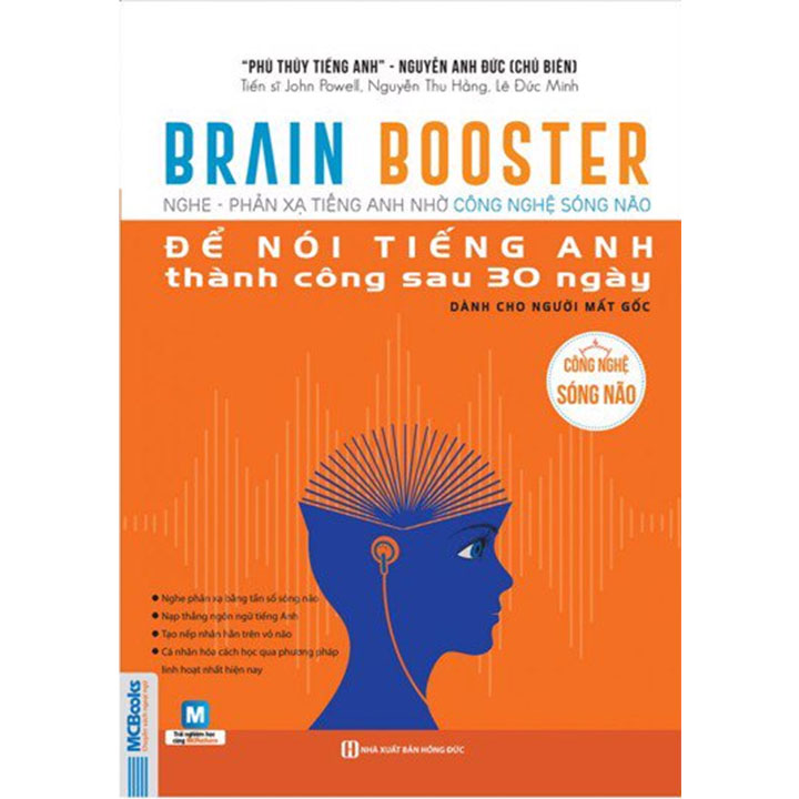 Brain Booster Nghe - Phản Xạ Tiếng Anh Nhờ Công Nghệ Sóng Não - Dành Cho người Mất Gốc