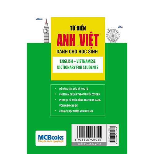Từ Điển Anh - Việt Dành Cho Học Sinh - Ảnh 4