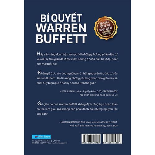 Bí Quyết Warren Buffett (Tái Bản 2020) - Ảnh 2